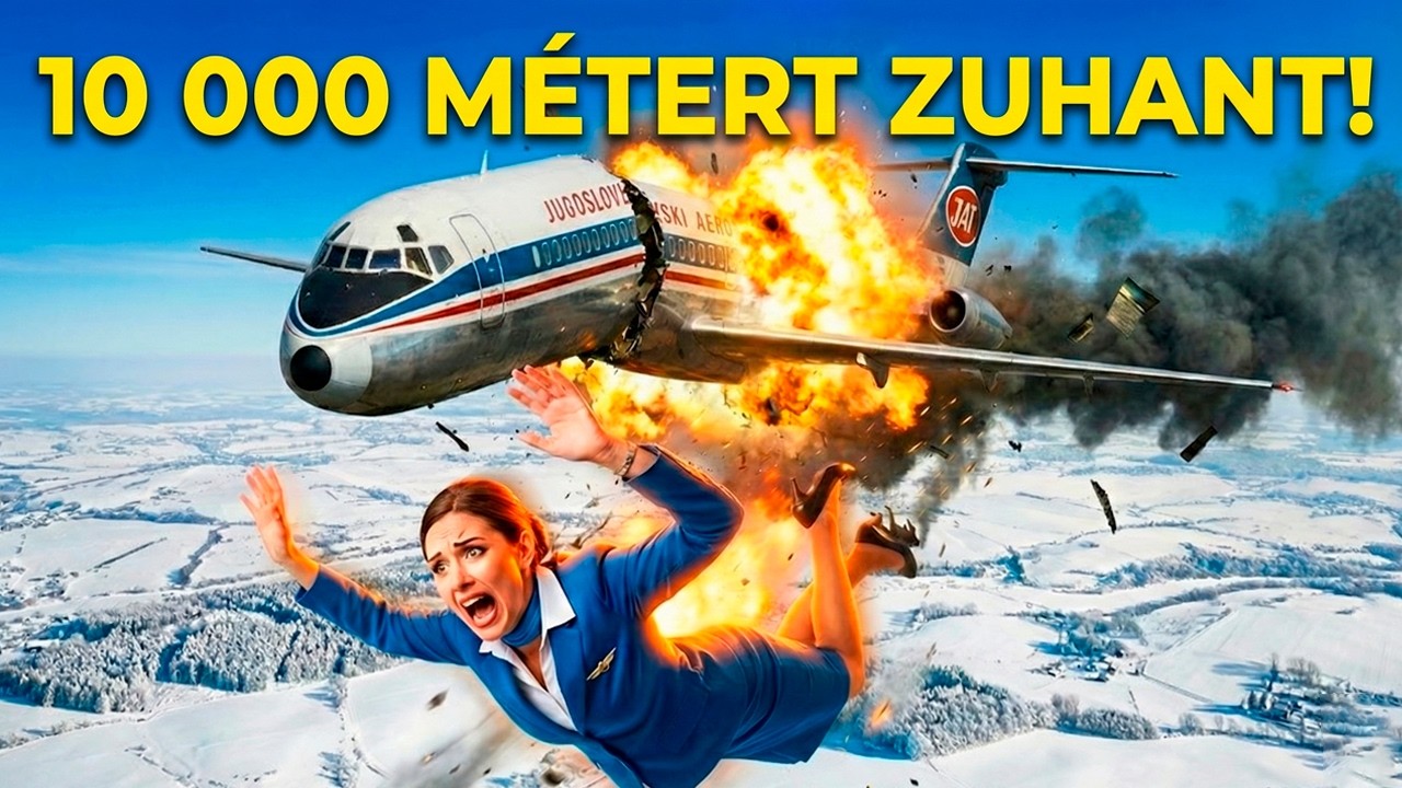 A LÉGIUTASKISÉRŐ, AKI 10 160 M-ET ESETT ÉS TÚLÉLT: JAT 367