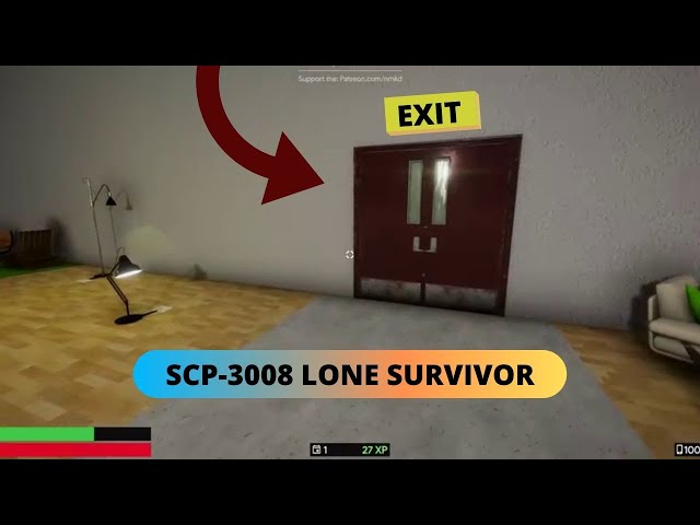 I found the Lost survivor in SCP 3008 #Scp3008 #3008ikea #Woundedsurvi