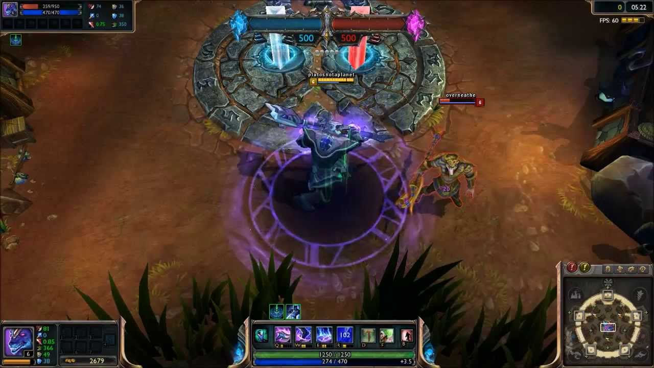 League Of Legends - Galactic Nasus Skin - Skills and Animations - PBE VU - 10/31/2013