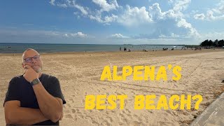Alpena MI Beach and Park Walk | Living in Northern MI