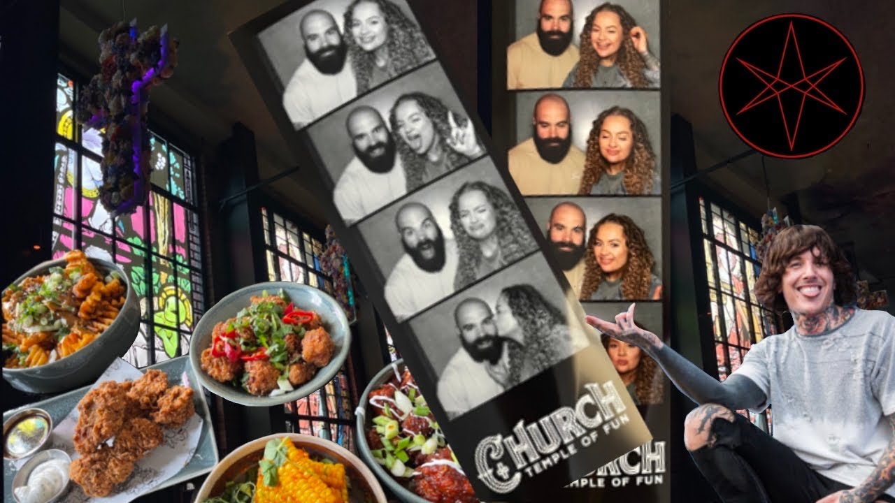 Church Temple Of Fun VLOG | BMTH Vegan Restaurant