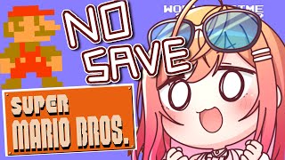 【FCマリオ】初見プレイ！！ノーセーブクリアチャレンジ！！！スーパーマリオブラザーズ！！リベンジ！【一条莉々華/hololive DEV_IS　ReGLOSS】