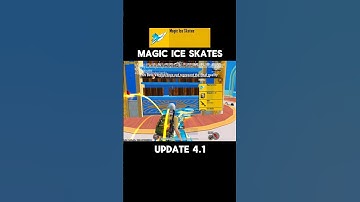 best item in new update 4.1 in pubg mobile 😱 how to use magic ice skates 😉 #newupdate #pubgmobile