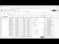 Google Sheets: Filter Data