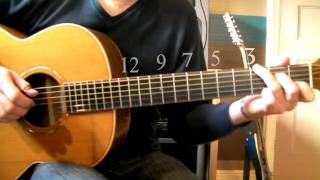 Miniatura de vídeo de "Little Wing Acoustic Lesson - Les Cheetham"
