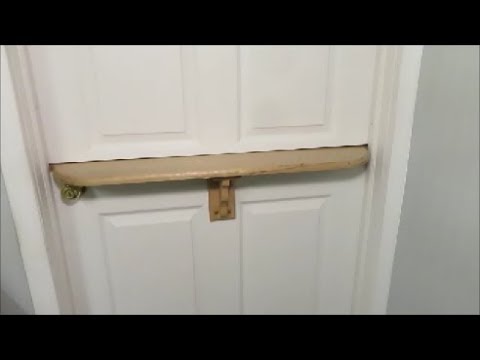 dutch door build - YouTube