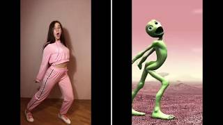 Green Alien/ Dame Tu Cosita/ Танец Зеленого Человечка часть 2!!