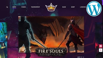Overworld eSports Gaming Website ★ WordPress Themes & Templates ★