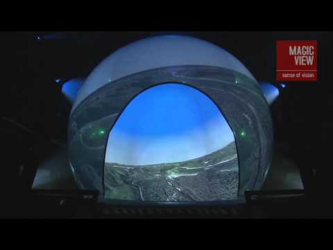 RP-360 flight simulation dome