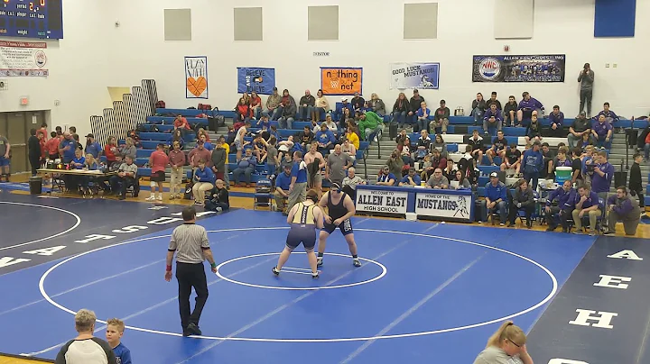 Brennan Davies (Allen East) vs Noah Arnett (Ada), ...