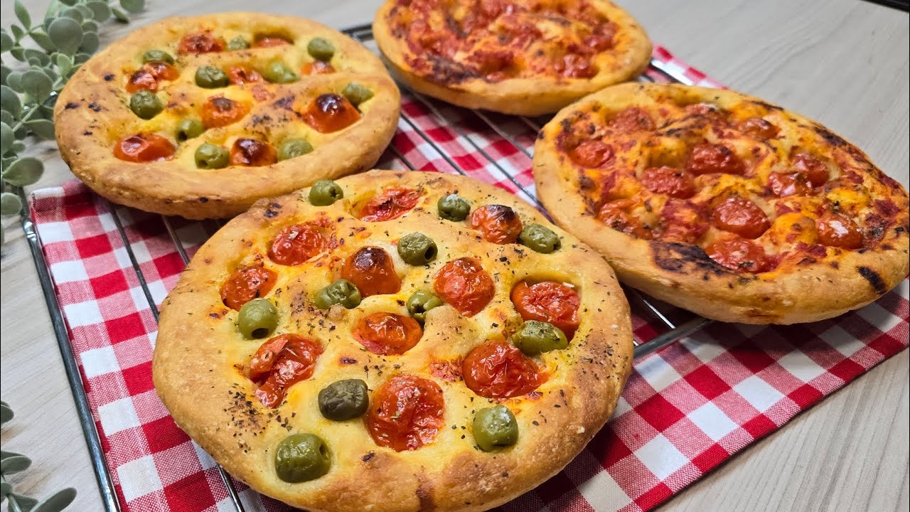 LA VERA FOCACCIA PUGLIESE ALTA E SOFFICE  -  IMPASTO FOCACCIA FATTO IN CASA MORBIDISSIMA E DELIZIOSA