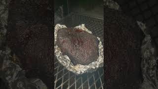 Applewood smoked brisket #food #cooking #bbq