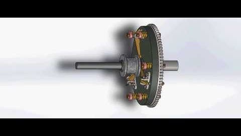 single plate clutch working