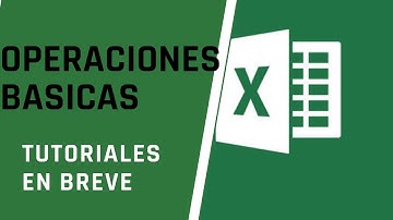 Como hacer las 4 operaciones basicas en Excel