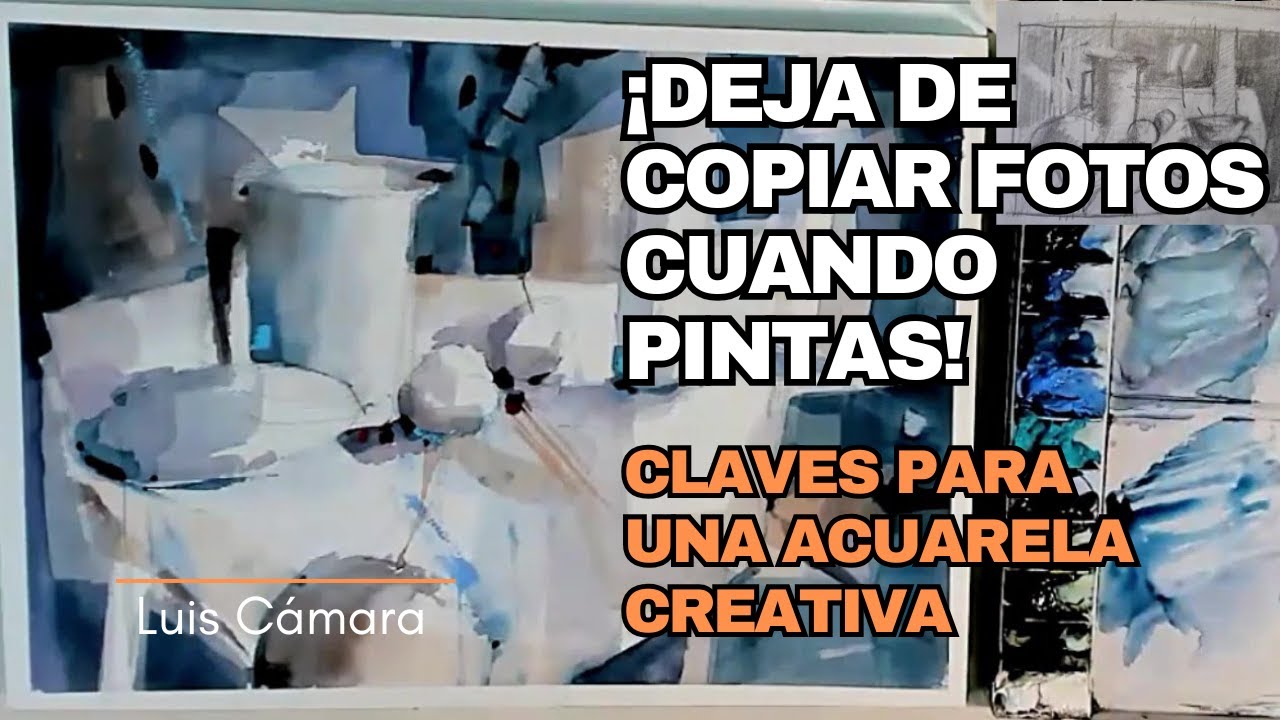 ACUARELA CREATIVA: DESARROLLA TU IMAGINACIÓN INTERPRETANDO LA IMAGEN DE REFERENCIA DE TUS ACUARELAS