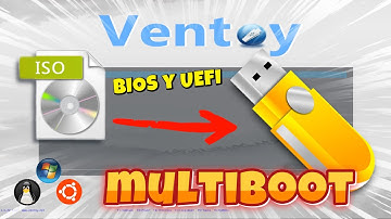 ✅ Como CREAR USB Multiboot BIOS Y UEFI Con VENTOY - MPardo Tech
