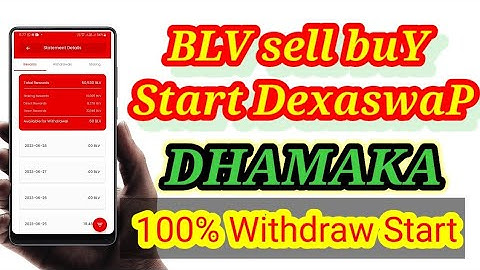 Dhamaka💥 B-LOVE 100% withdraw re-start!! no hold 70%blv!! 5% USDB the end @FirstIdeas0