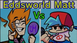 Friday night funkin Eddsworld Matt Android Optimization Gama Baja hitbox screenshot 3