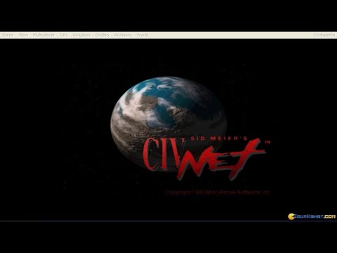 CivNet gameplay (PC Game, 1993)