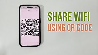 How to share WiFi password from iPhone to Android using QR Code screenshot 4