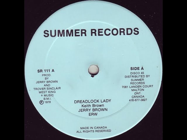 Jerry Brown - Dreadlock Lady - YouTube