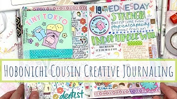 Daily Creative Journaling and Memory Keeping in my A5 Hobonichi Cousin Avec