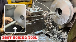 2 Hrs of Boring just took 10 minutes | best boring tool | manual lathe machine