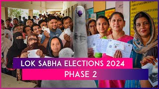 India General Elections 2024 Phase 2: Over 50% Voter Turnout Recorded Till 3 PM, Tripura Leads
