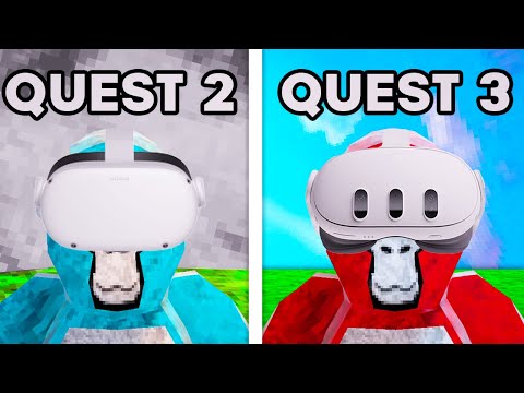 Quest 2 VS Quest 3 In Gorilla Tag