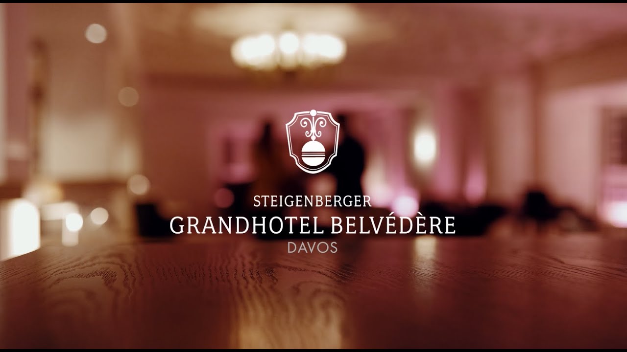 Steigenberger Grandhotel Belvédère Davos mit David Geisser: Abendessen und Bar