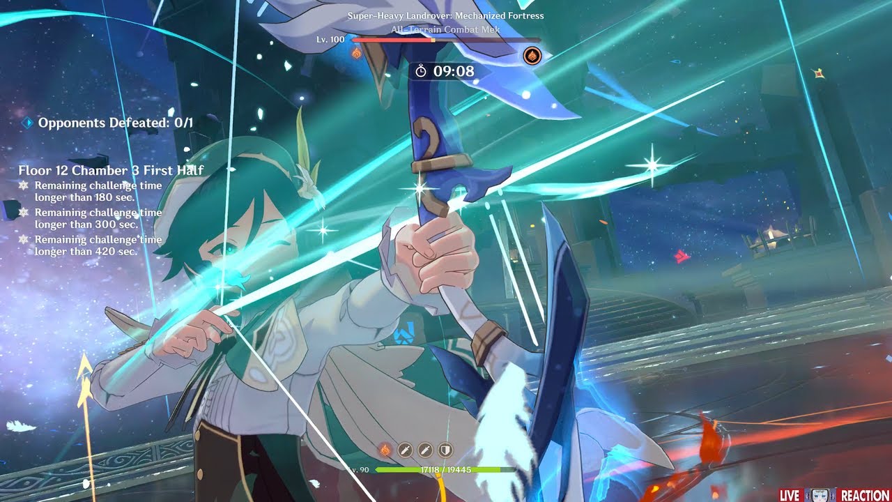 Venti Overload & Varesa Hyper | v6.2 Floor 12 | Genshin Impact Spiral Abyss