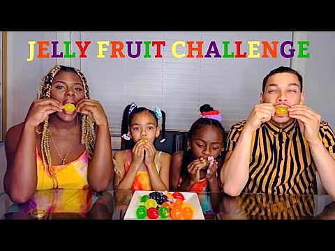 VIRAL TIKTOK JELLY FRUIT CANDY CHALLENGE MUKBANG *SO MESSY* - YouTube
