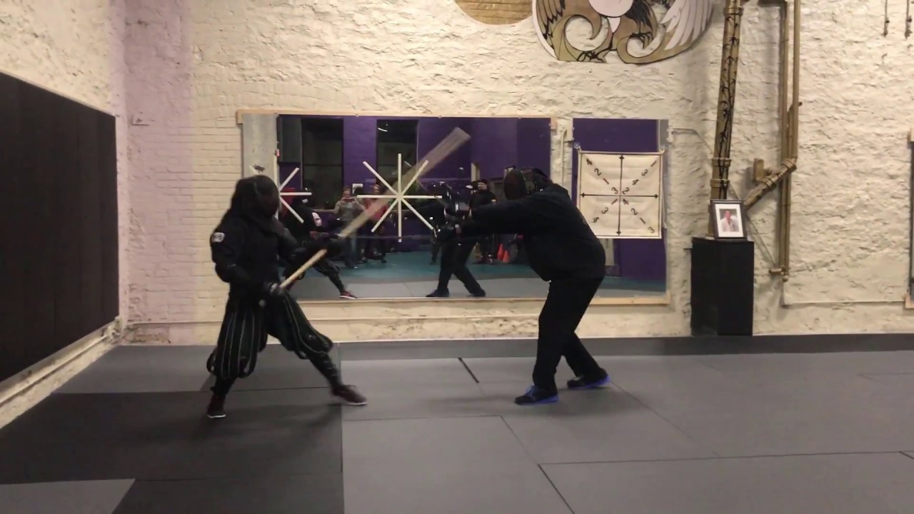 Friday Fight Night Quarterstaff vs. Sword & Dagger YouTube