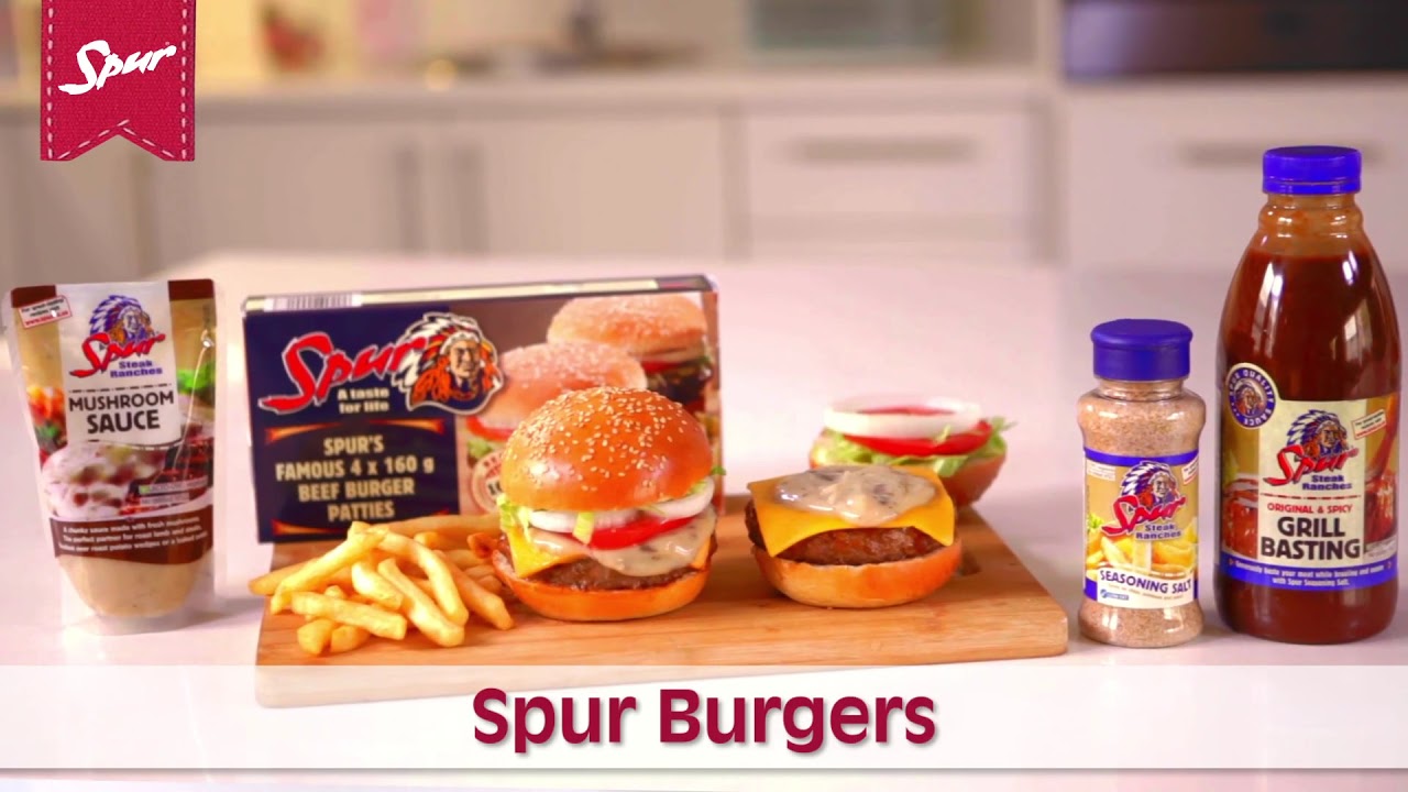 Spur Sauces Beef Burger YouTube