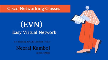 EVN | Easy Virtual Network | CCIE | Neeraj Kamboj #57387 | CNC | Core Networking Classes