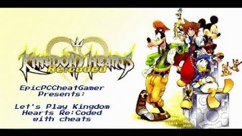 Let’s Play Kingdom Hearts Re: Coded with cheats Part 17 - Castle Oblivion, Finale and Ending Credits