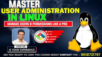 Linux User Administration Explained | Create, Manage, and Delete Users in Linux Like a Pro