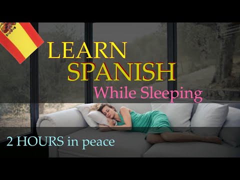 2 HOURS Of Spanish While Sleeping Spanish For Everyone 