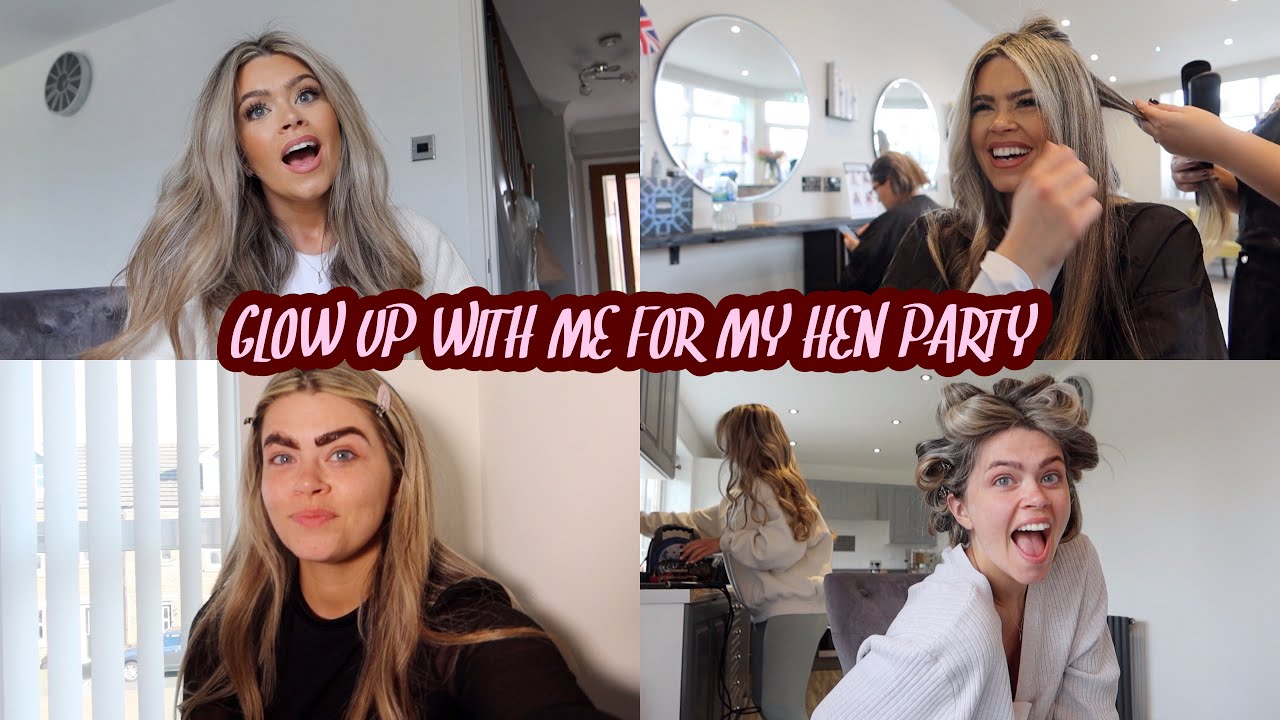 GLOW UP WITH ME FOR MY HEN PARTY | PAIGE