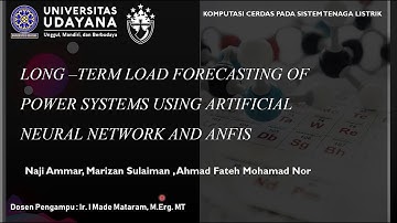 Pengaplikasian Artificial Neural Network pada Sistem Tenaga Listrik Menggunakan MATLAB