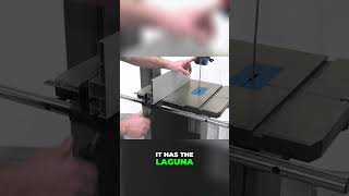 Variable Speed Bandsaw Wood, Metal & More 14CX| Laguna Tools #woodworking #tools #shorts