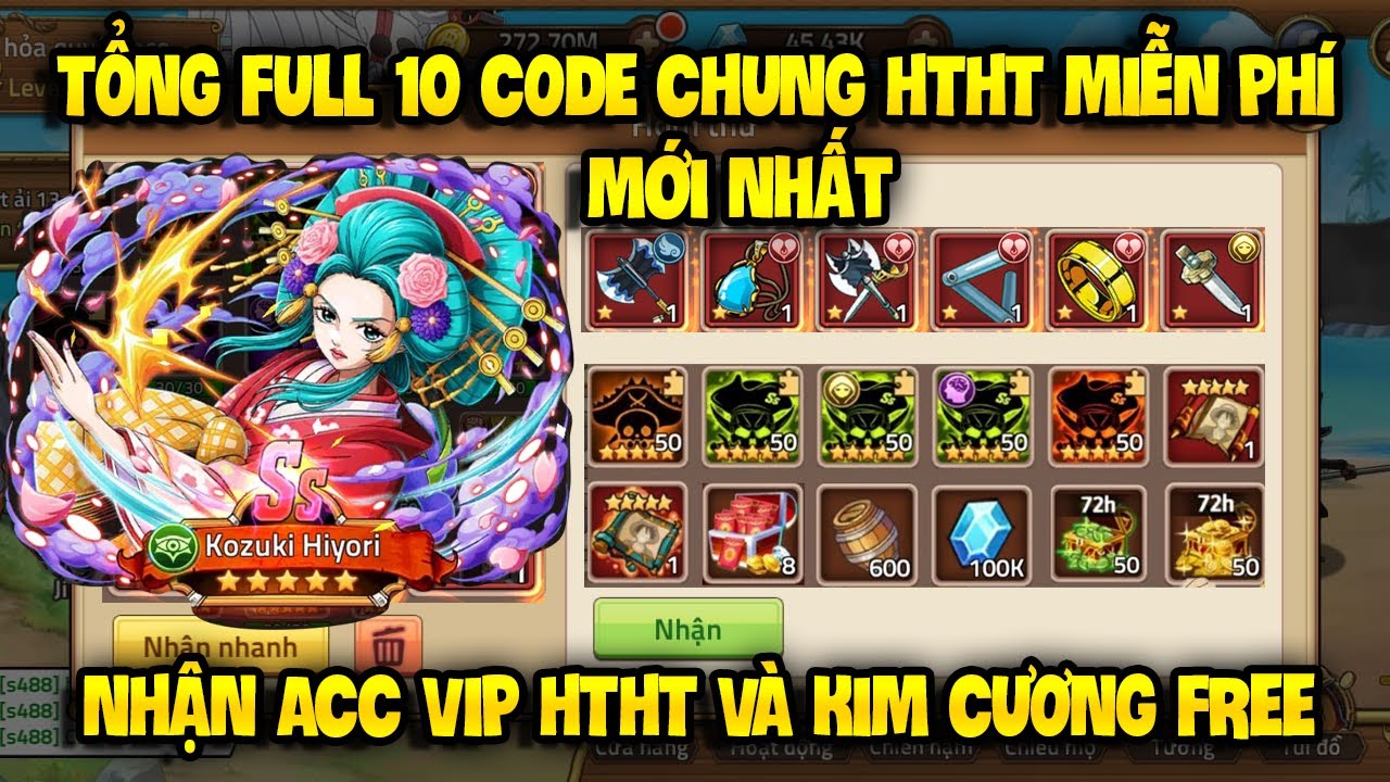 Cập Nhật Full 10 Code Huyền Thoại Hải Tặc Mới Update | Sự Kiện Nhận ...