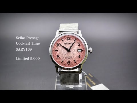 Seiko Presage SARY169 Cocktail Time Limited 5,000 - YouTube