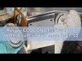 Review ECOCONUT 3.4Gal Dog Water Fountain for Large Dogs, 13L Stainless Steel Large Pet Fountain wit