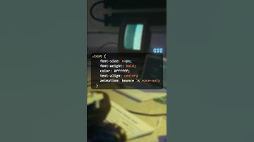 Простая анимация текста на чистом CSS за 30 секунд #frontend #javascript #html #css