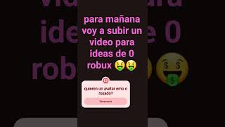 la música nada que ver (me gusta mucho esa canción)#roblox #avatar 0 robux