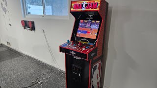 Arcade1Up NBA Jam Deluxe 2-Player Control Panel Arcade Machine with 3 Classic Games |QUICK OVERVIEW|