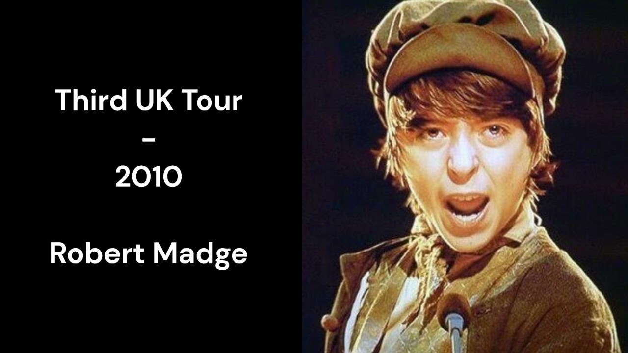 Robert Madge as Gavroche - Third UK Tour - 2010