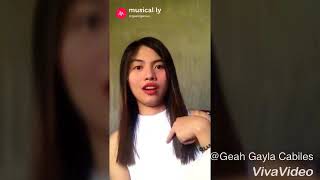 Funny musical.ly lines (YUNG DULO NAGDALA HAHA) | Geah Cabiles