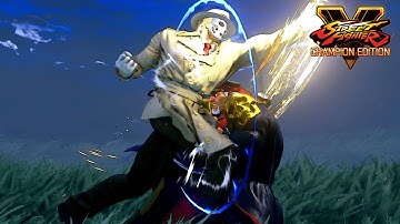 Street Fighter V Boss Battle - G vs Bison (Hardest AI)